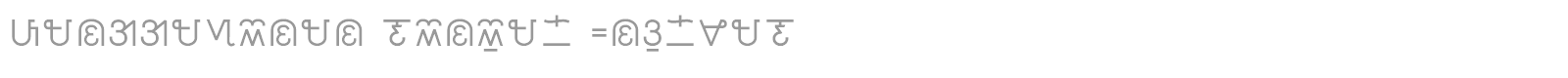 Panggasinan Linear -Normal font preview